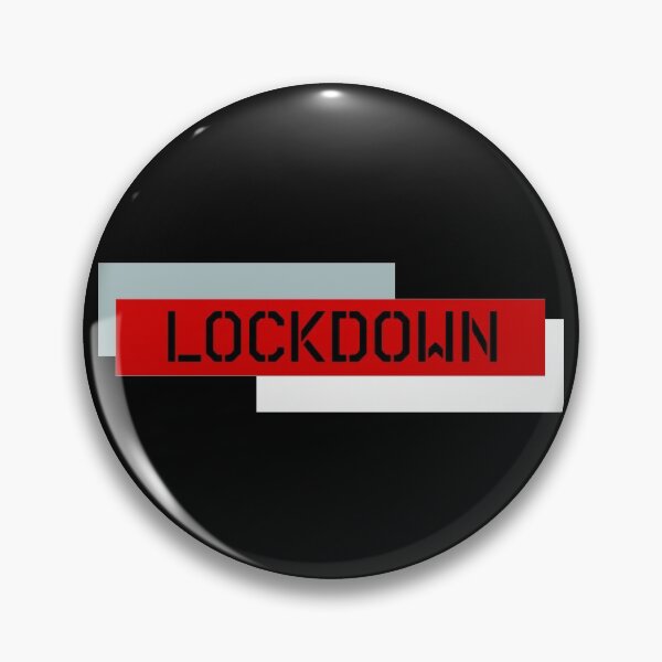 Item preview, LOCKED DOWN IN GREY AND WHITE designed and sold by basitcv.