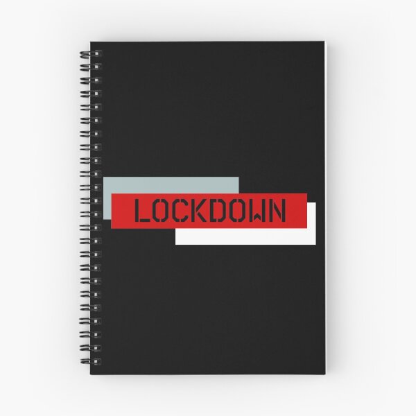 Item preview, LOCKED DOWN IN GREY AND WHITE designed and sold by basitcv.