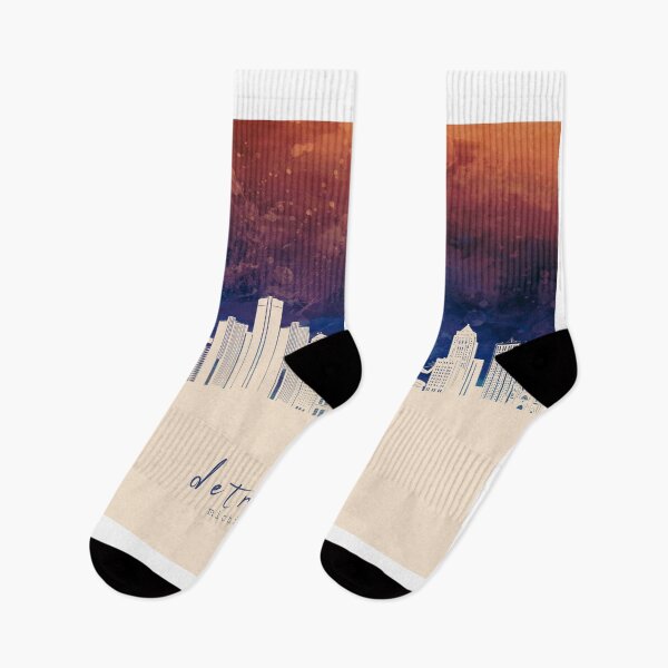 Item preview, detroit skyline designed and sold by BekimART2.