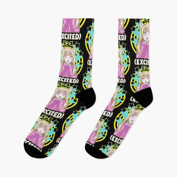 Item preview, Anime Japanese Girl Manga Excited Face Cute Otaku designed and sold by perfectpresents.