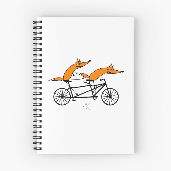Item preview, Clever tandem foxes designed and sold by spontania.