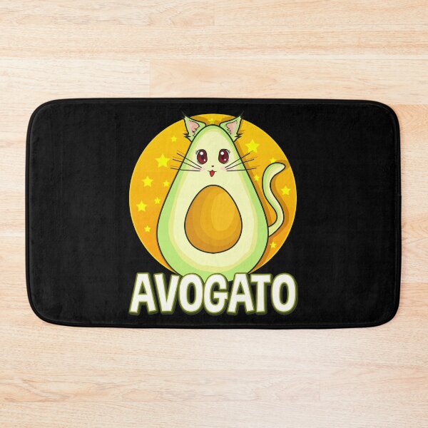 Item preview, Funny Avogato Avocado Cat Cute Kitty Avo-gato Pun designed and sold by perfectpresents.