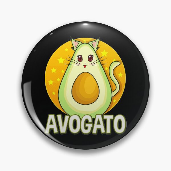 Item preview, Funny Avogato Avocado Cat Cute Kitty Avo-gato Pun designed and sold by perfectpresents.