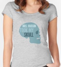 mrs. hudson took my skull Women's Fitted Scoop T-Shirt