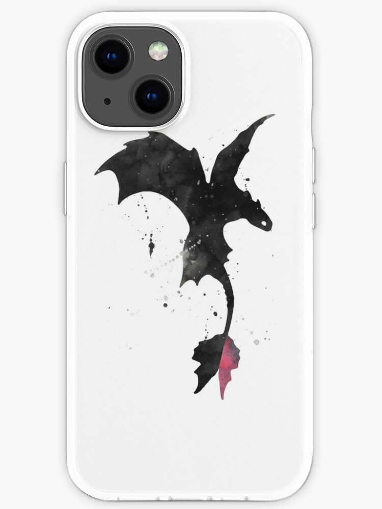 اسم سكينة Éclaboussures de dragon édenté | Coque iPhone coque iphone 12 Toothless Dragon
