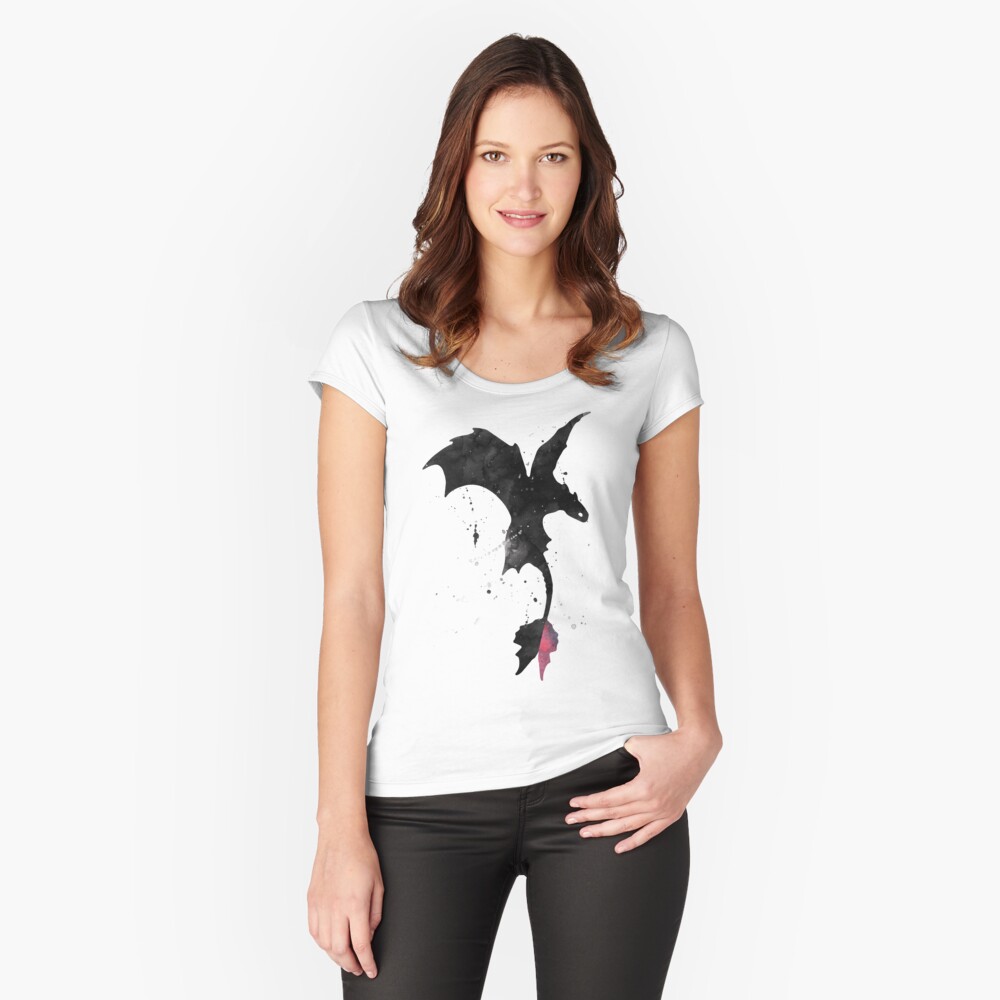Item preview, Fitted Scoop T-Shirt designed and sold by mrsalbert.