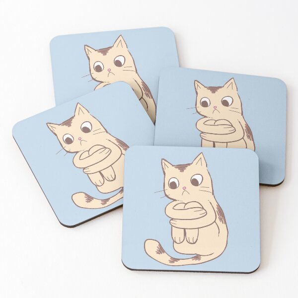 Item preview, Anxious Cat designed and sold by KadyIllustrates.