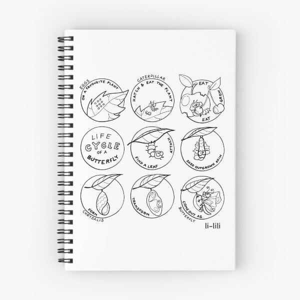 Item preview, Cycle of Butterfly Life designed and sold by Laura Valantine.