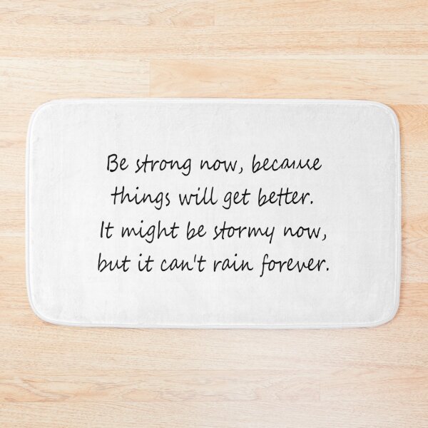 Item preview, Be strong now designed and sold by Nezumi98.