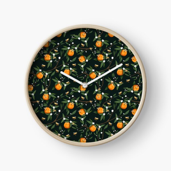 Item preview, Bees, Oranges and Flowers designed and sold by CoffeeandPixels.