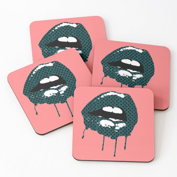 Item preview, Blue Bleeding Lips designed and sold by Kaytmars.