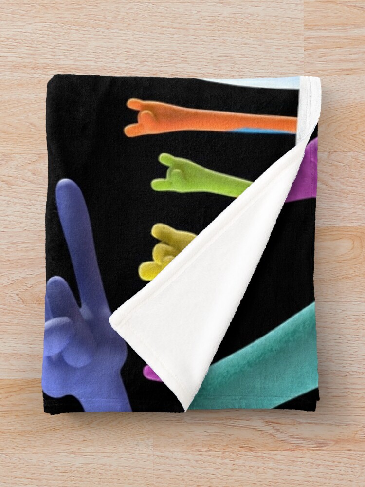 "Trolls World Tour" Throw Blanket by thelmaborges | Redbubble