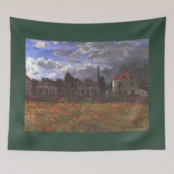 Item preview, Houses In Argenteuil - Claude Monet - 1873 designed and sold by CrankyOldDude.