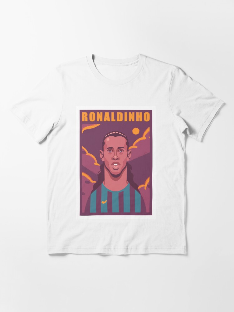 Ronaldinho Barcelona Essential T-Shirt for Sale by IllustratingOwl