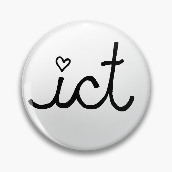 Item preview, ICT Heart Wichita Cursive designed and sold by designcardinal.