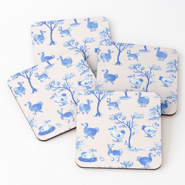 Item preview, Dodo Toile- Blue designed and sold by dweebsville.