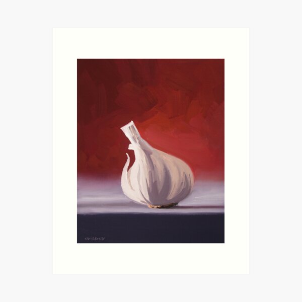 Garlic Art Print