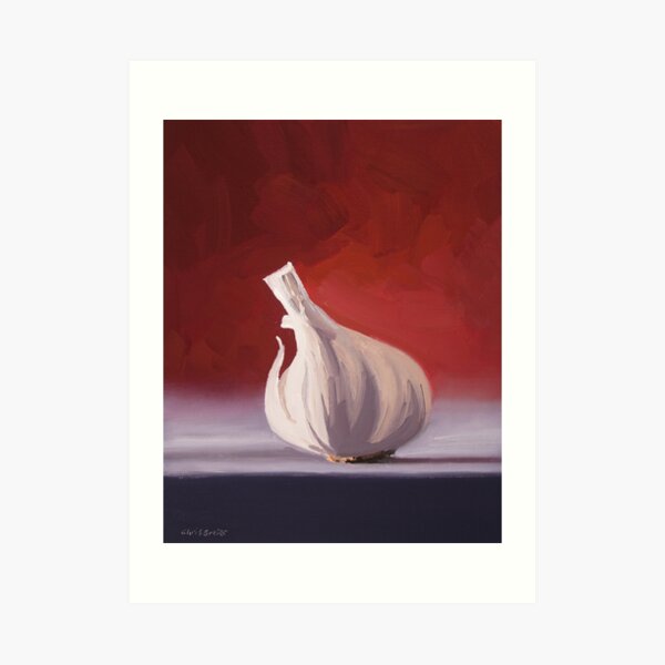 Garlic Art Print
