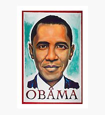 Obama Photographic Print