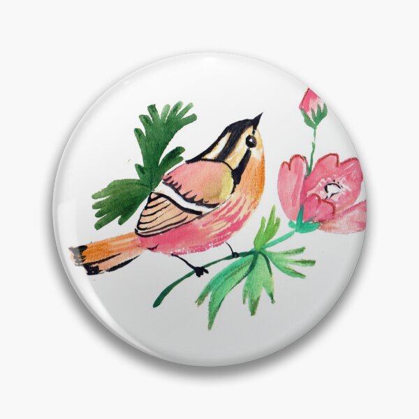 Copy of Guinea pig watecolor art Pin