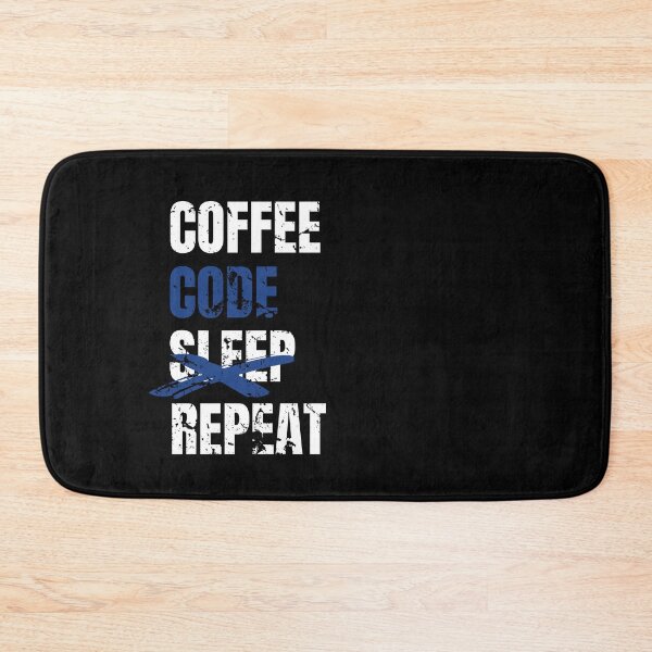 Item preview, Coffee Code Sleep Repeat Funny Geek Design Gift designed and sold by RandomByTimo.