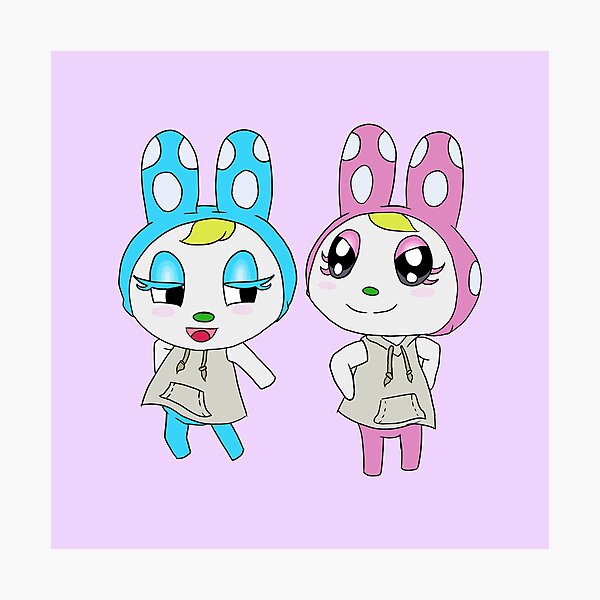 Chrissy And Francine Animal Crossing Photographic Prints | Redbubble