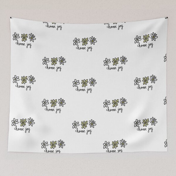 Item preview, Choose joy flowers minimalist  designed and sold by Tropical Blood.