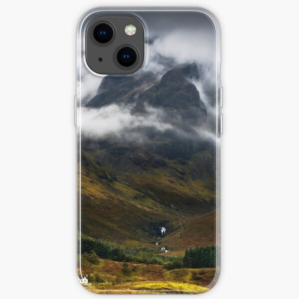 Blaven and Malevolent Weather Isle of Skye Scotland. iPhone Soft Case