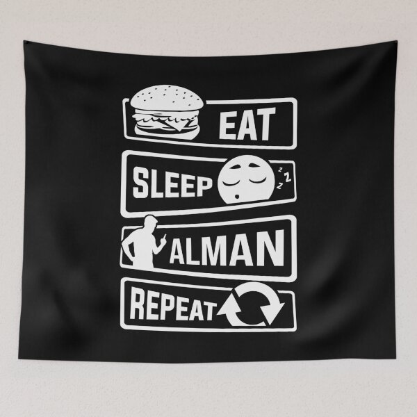 Item preview, Eat Sleep Alman Repeat - German Cliche designed and sold by anziehend.