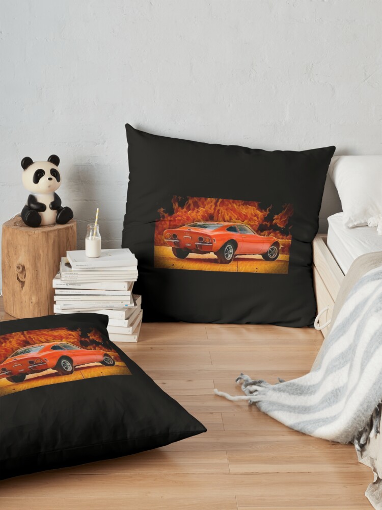 Alternate view of Opel Fire Floor Pillow