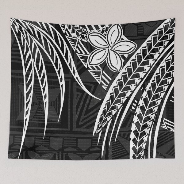 Item preview, Vintage Samoan Tapa print designed and sold by sunnthreads.