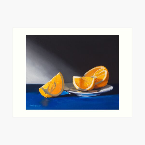 Orange Slices Art Print