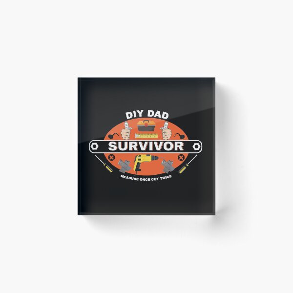 Item preview, DIY Survivor - Home Improvement - Funny DIY - Dad - Hubby - Boyfriend - Self Build - Bad DIY designed and sold by happygiftideas.