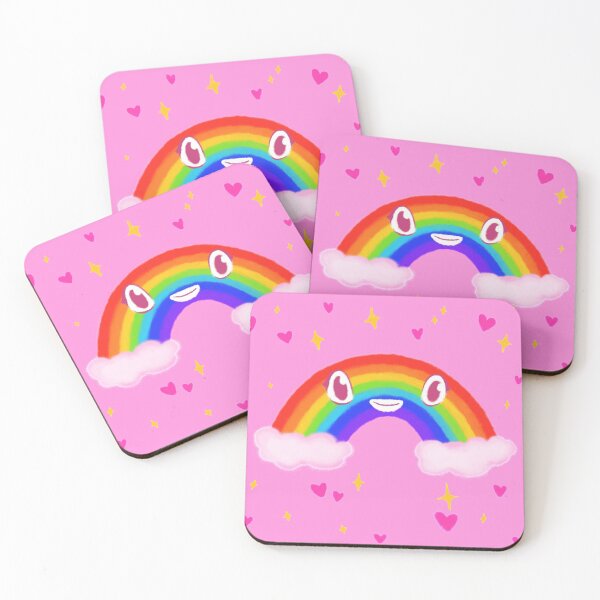 Item preview, Happy rainbow with a face designed and sold by Roxynina.