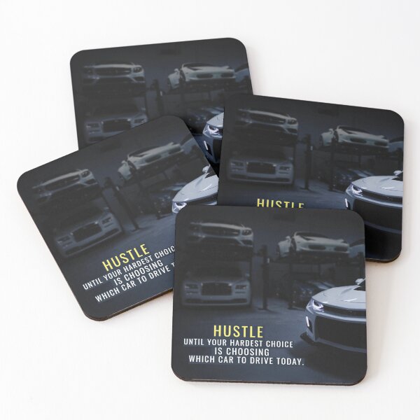 Item preview, Car Motivation - Hustle until your hardest choice is choosing which car to drive today. designed and sold by hiunlimit.