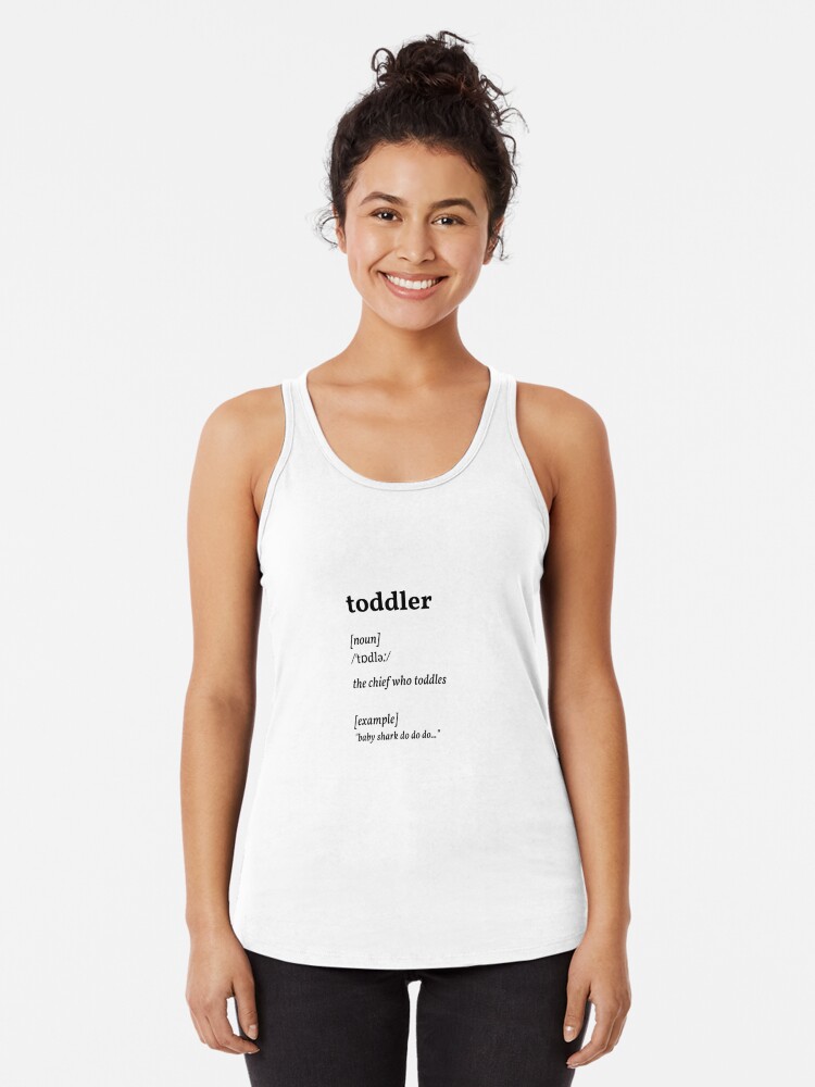 toddler dictionary meaning – chief (original)" Tank Top for Sale by missingyou. . . | Redbubble