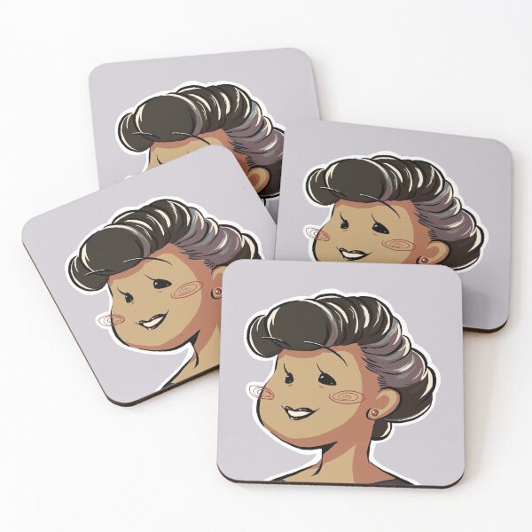 Item preview, Retro Lady - Sable and Grey designed and sold by Frankie Diller Reese.