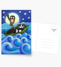 Owl and the Pussycat Postcards