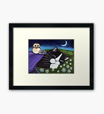 A Watchful Eye Framed Print