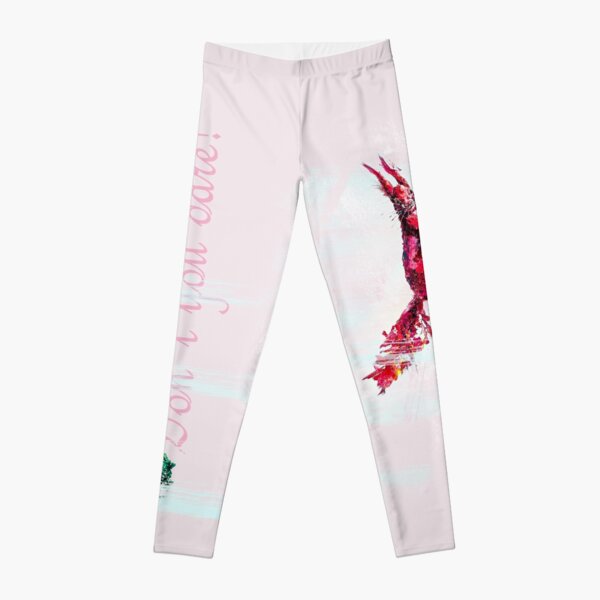 Ratatorsk - HER - Trau dich!- Eichhörnchen Pink Leggings