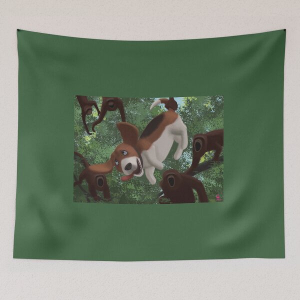 Item preview, Lord Flannery Beagle in the Jungle designed and sold by 3WishStudios.