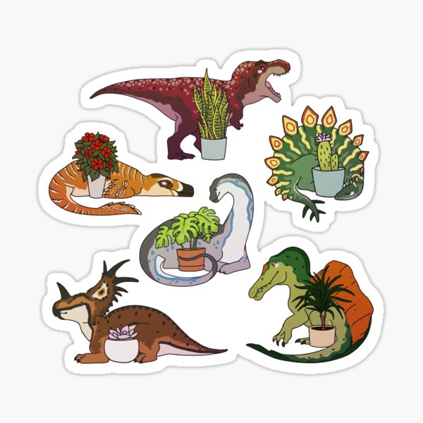 Item preview, Dinosaurs and plants designed and sold by Hokkio.