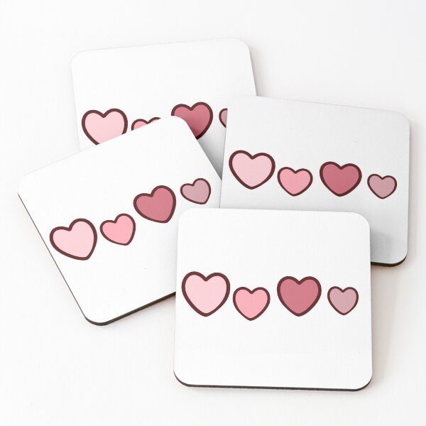 Item preview, Cute hearts designed and sold by Textbubble.