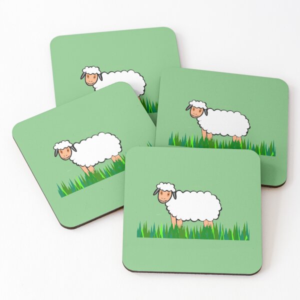 Item preview, cute little sheep in a meadow designed and sold by loiret1958.
