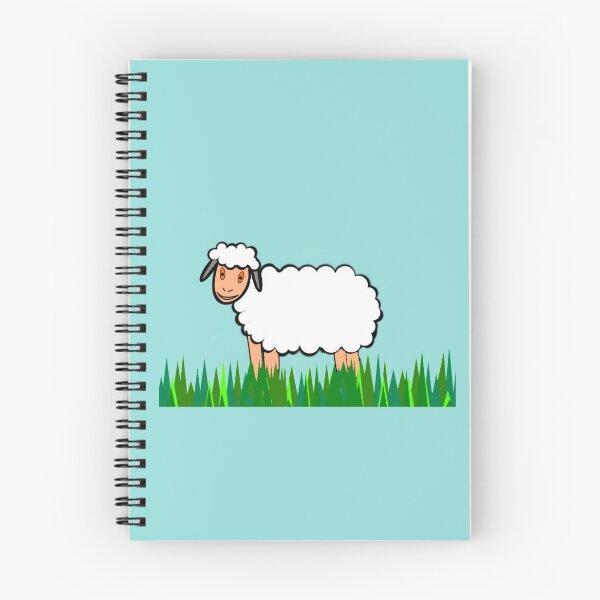 Item preview, cute little sheep in a meadow designed and sold by loiret1958.