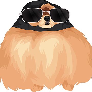 Artwork thumbnail, Cool Dog With Glasses by chonkyanimals