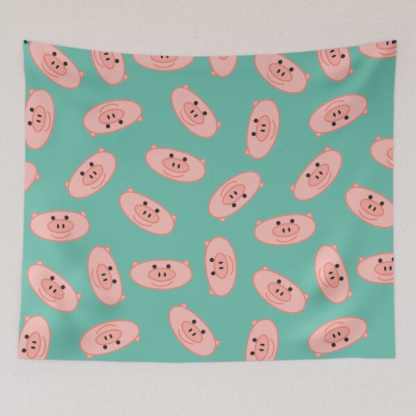 Item preview, Pig Pattern designed and sold by fatchairprint.