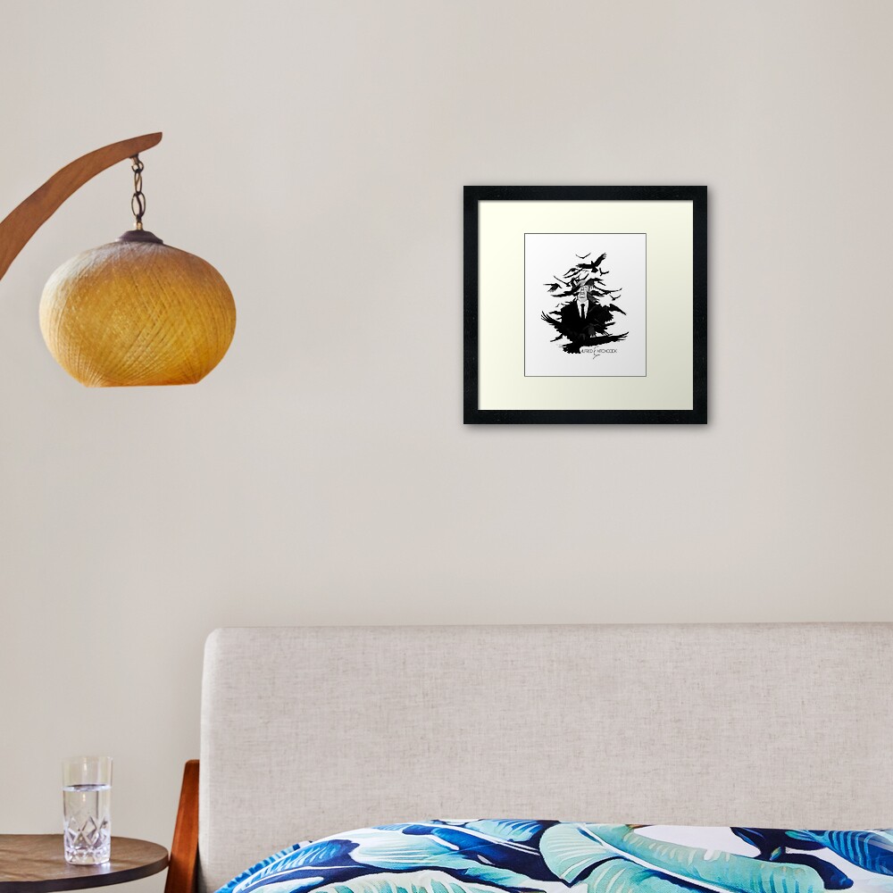 Alfred Hitchcocks The Birds Framed Art Print