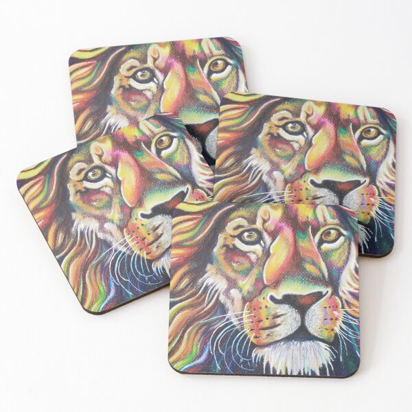Item preview, Rainbow Lion designed and sold by Katy Vaughan.
