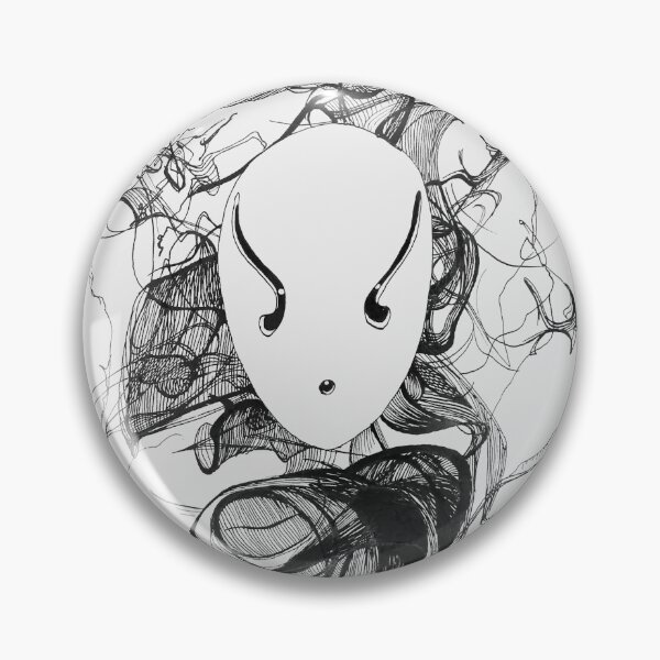 Masked Spirit Pin